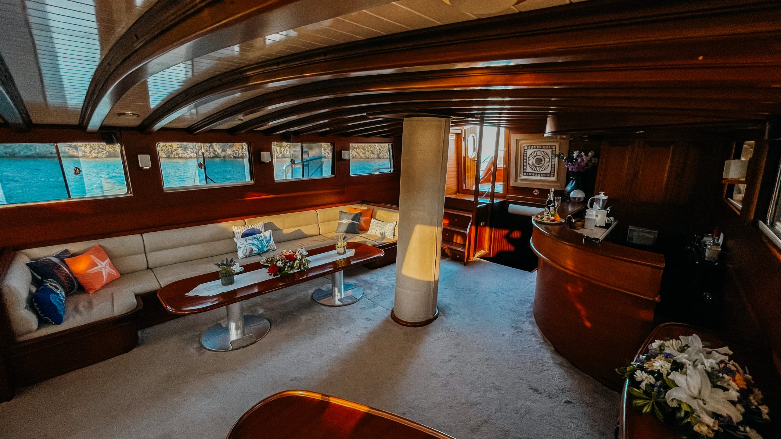 Yacht interior image
