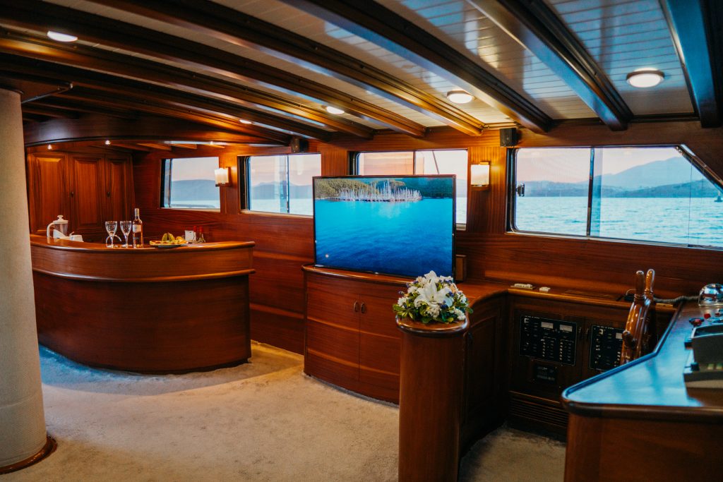 Yacht interior image