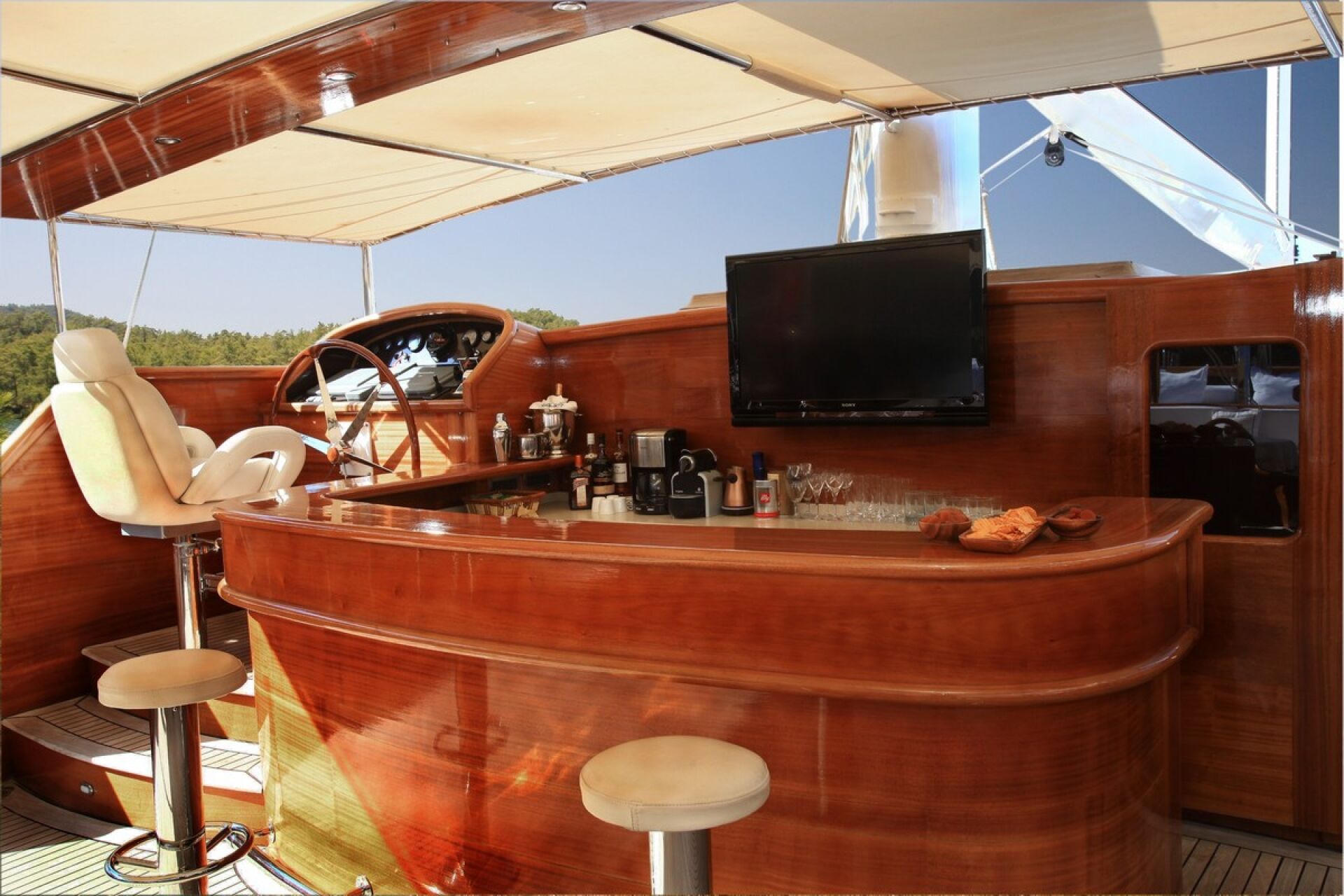 Yacht interior image