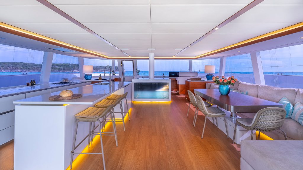 Yacht interior image