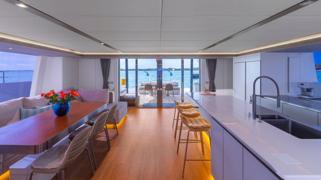 Yacht interior image