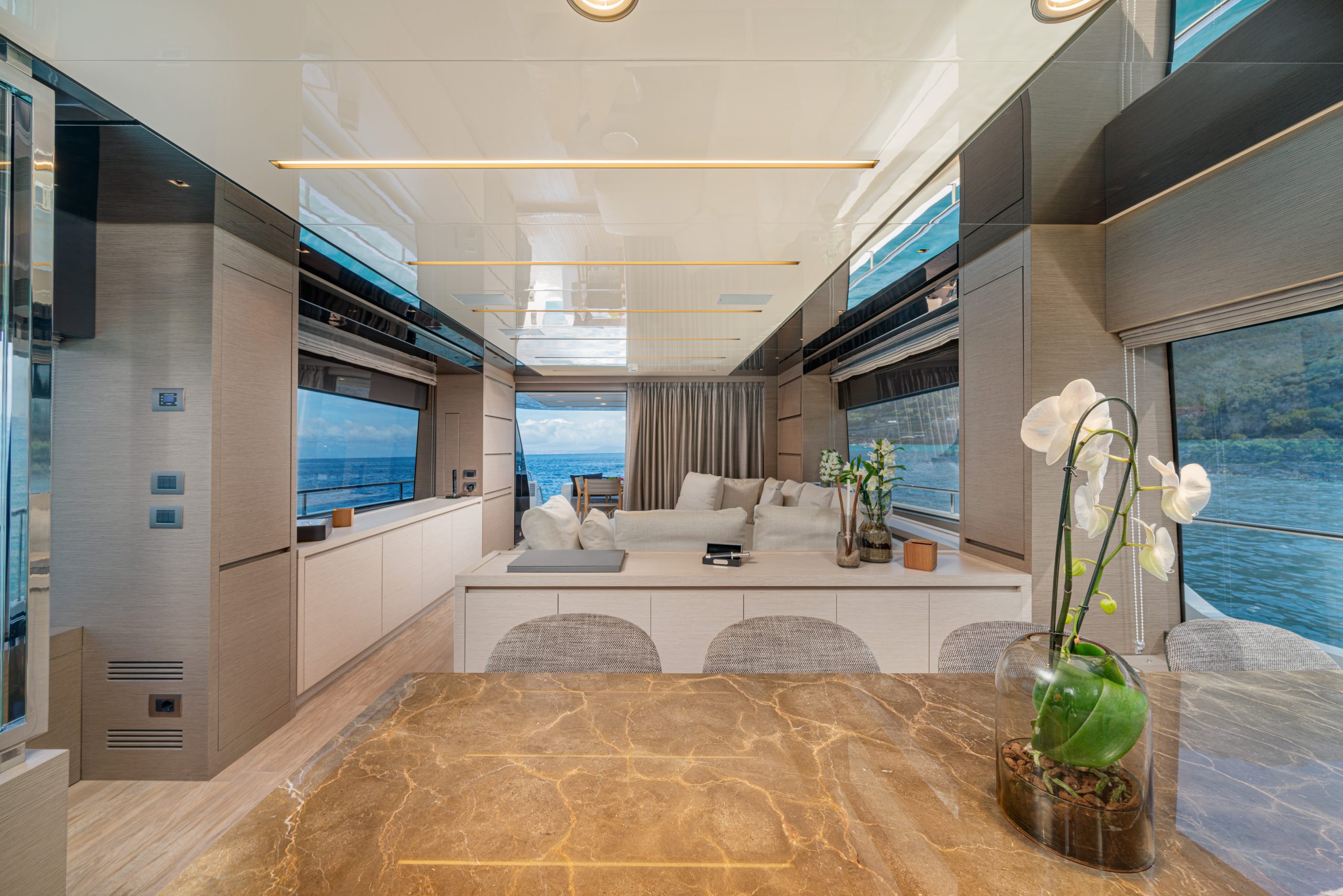 Yacht interior image