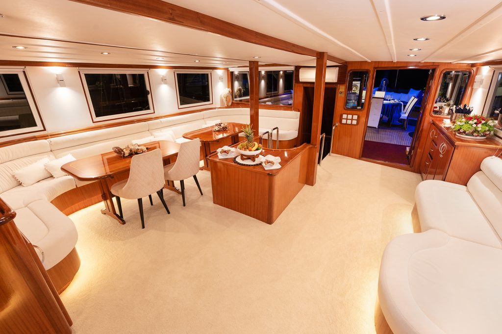 Yacht interior image