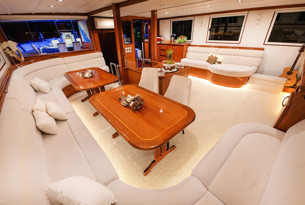 Yacht interior image