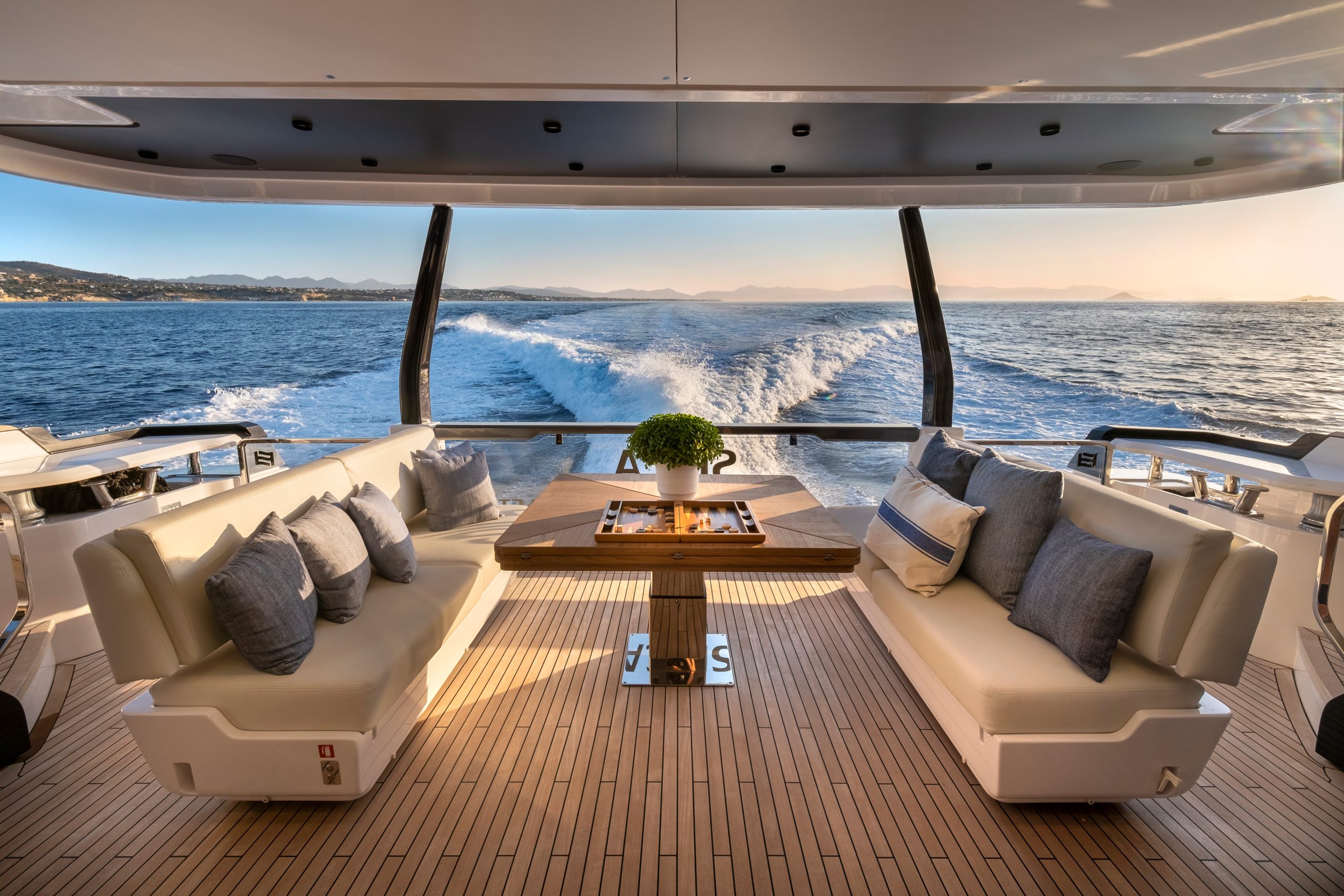 Yacht interior image