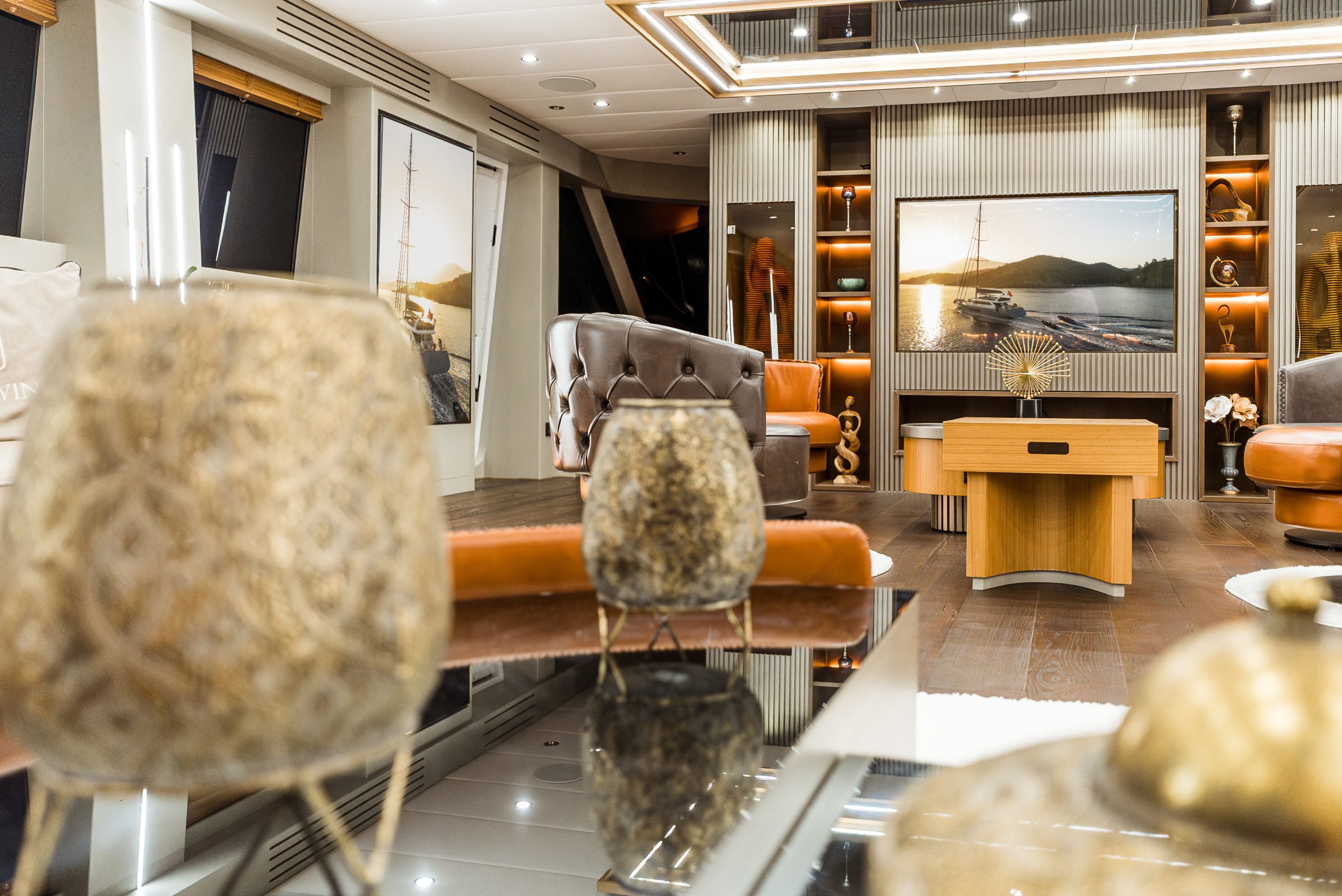 Yacht interior image