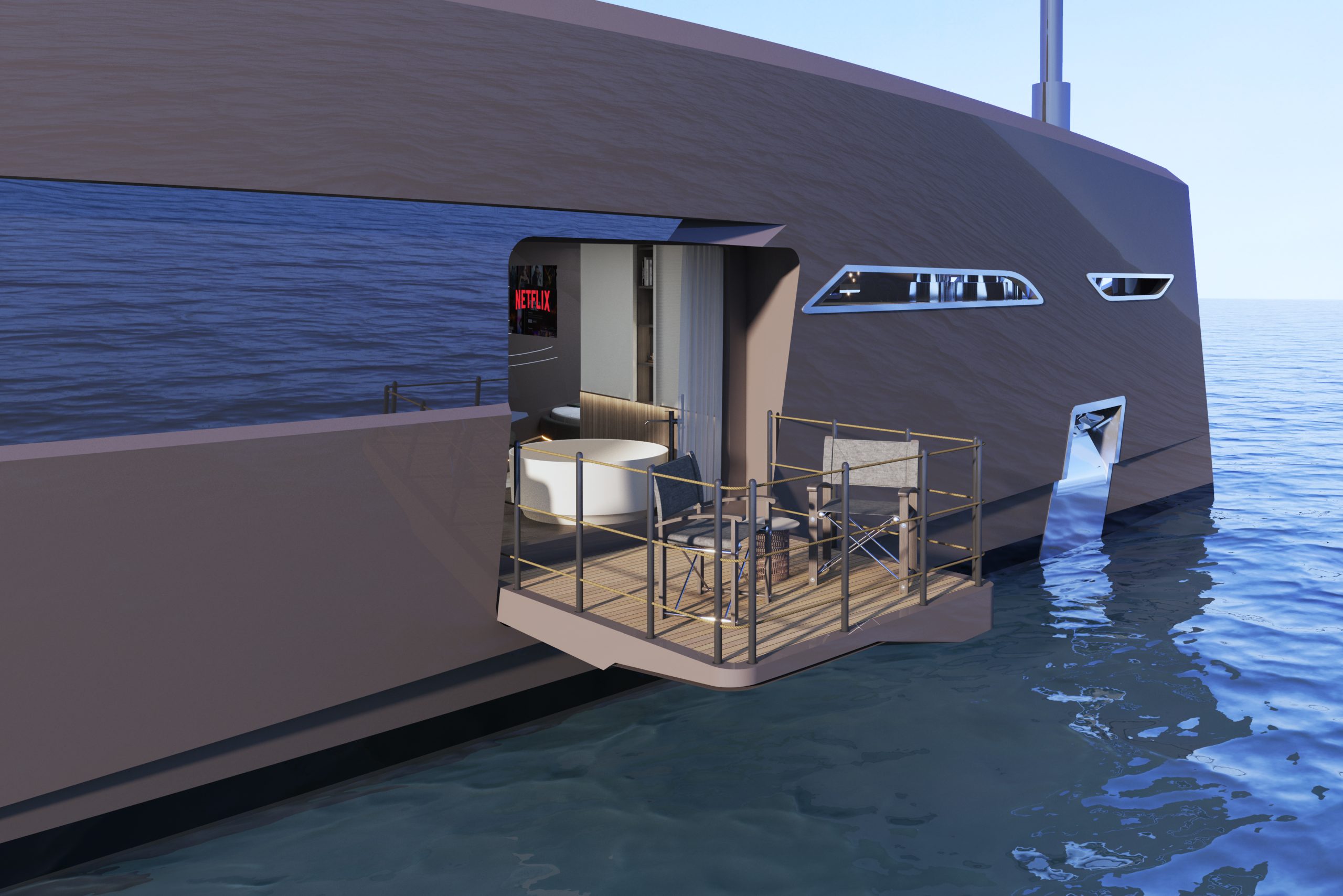 Yacht exterior image