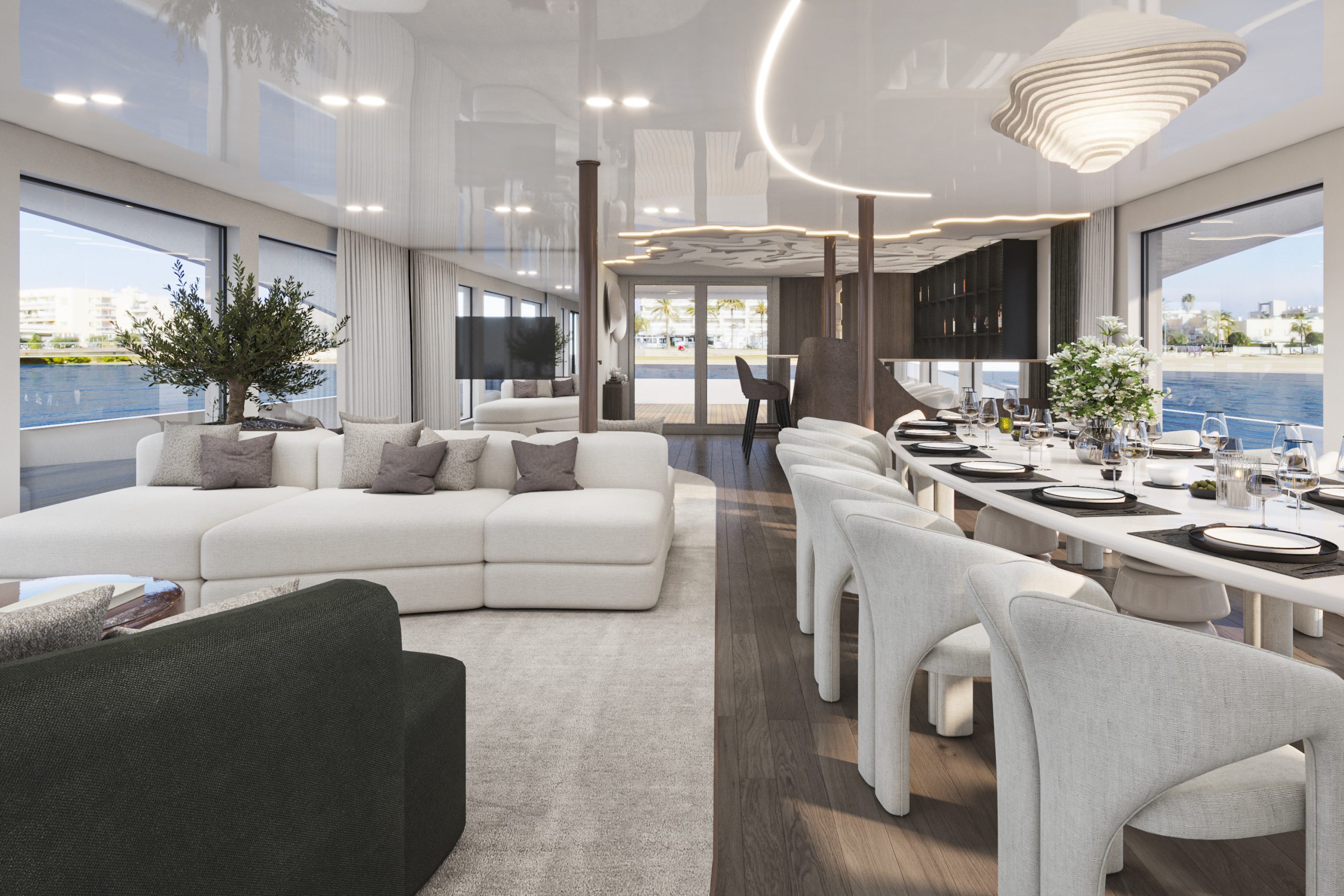 Yacht interior image