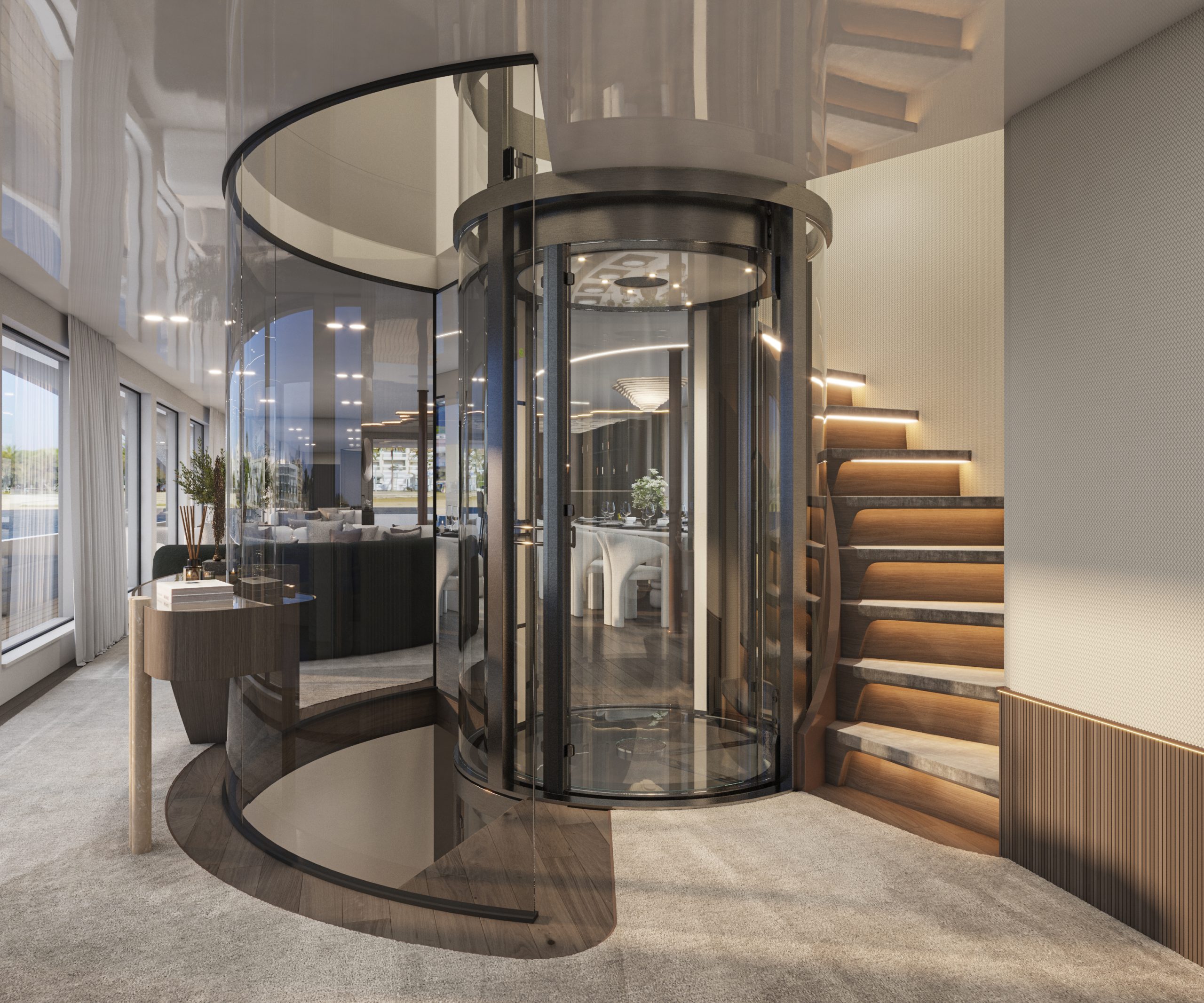 Yacht interior image