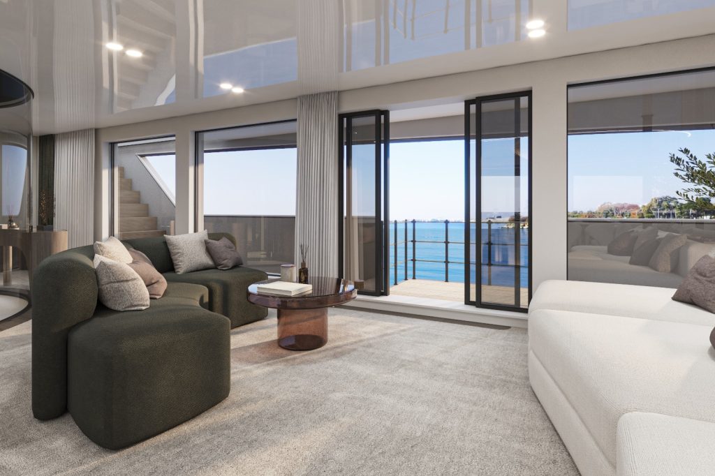 Yacht interior image