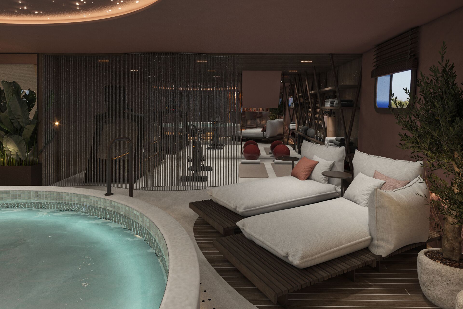 Yacht interior image