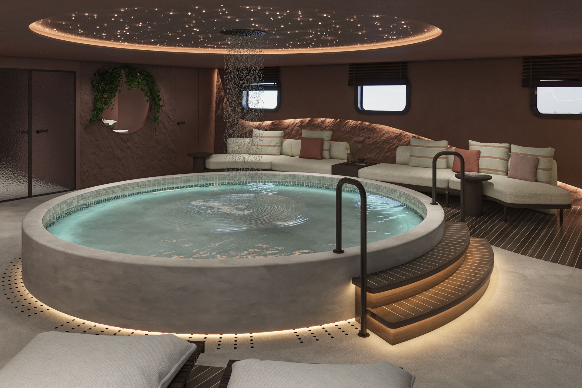 Yacht interior image