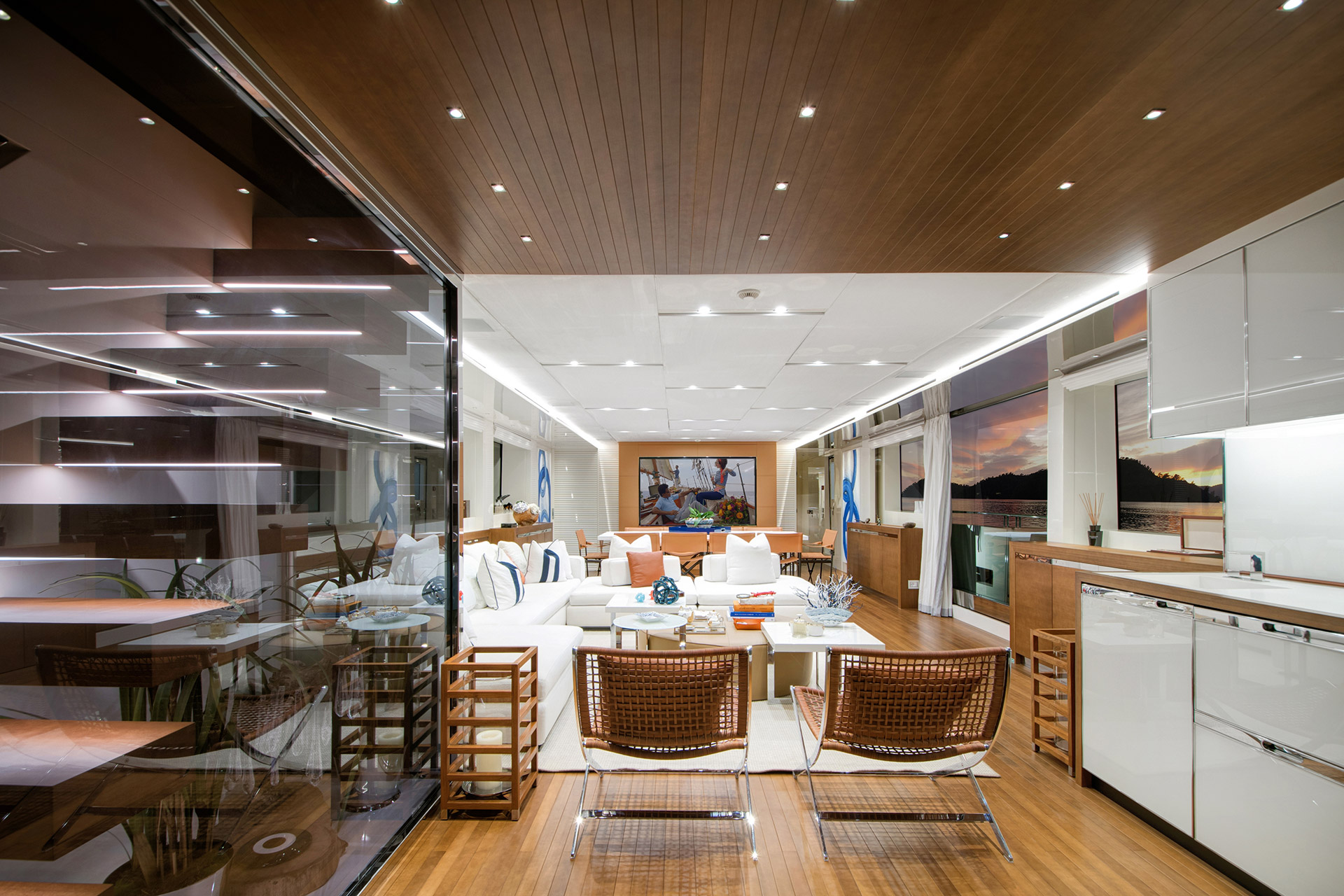 Yacht interior image