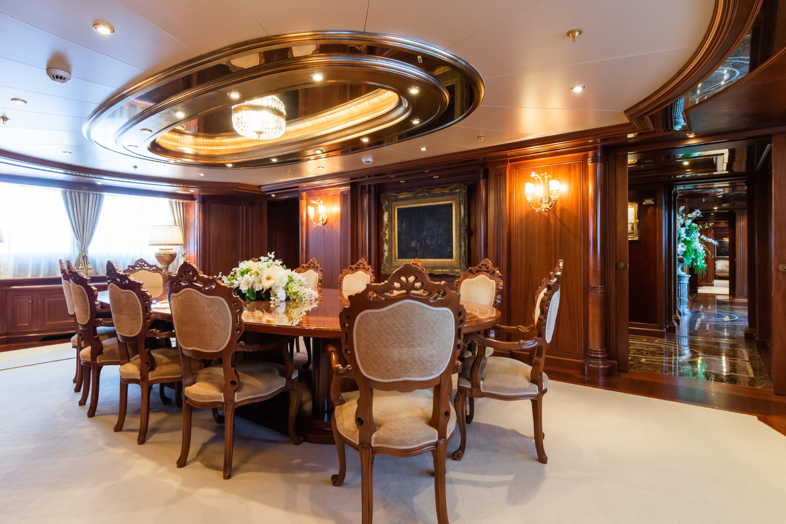 Yacht interior image