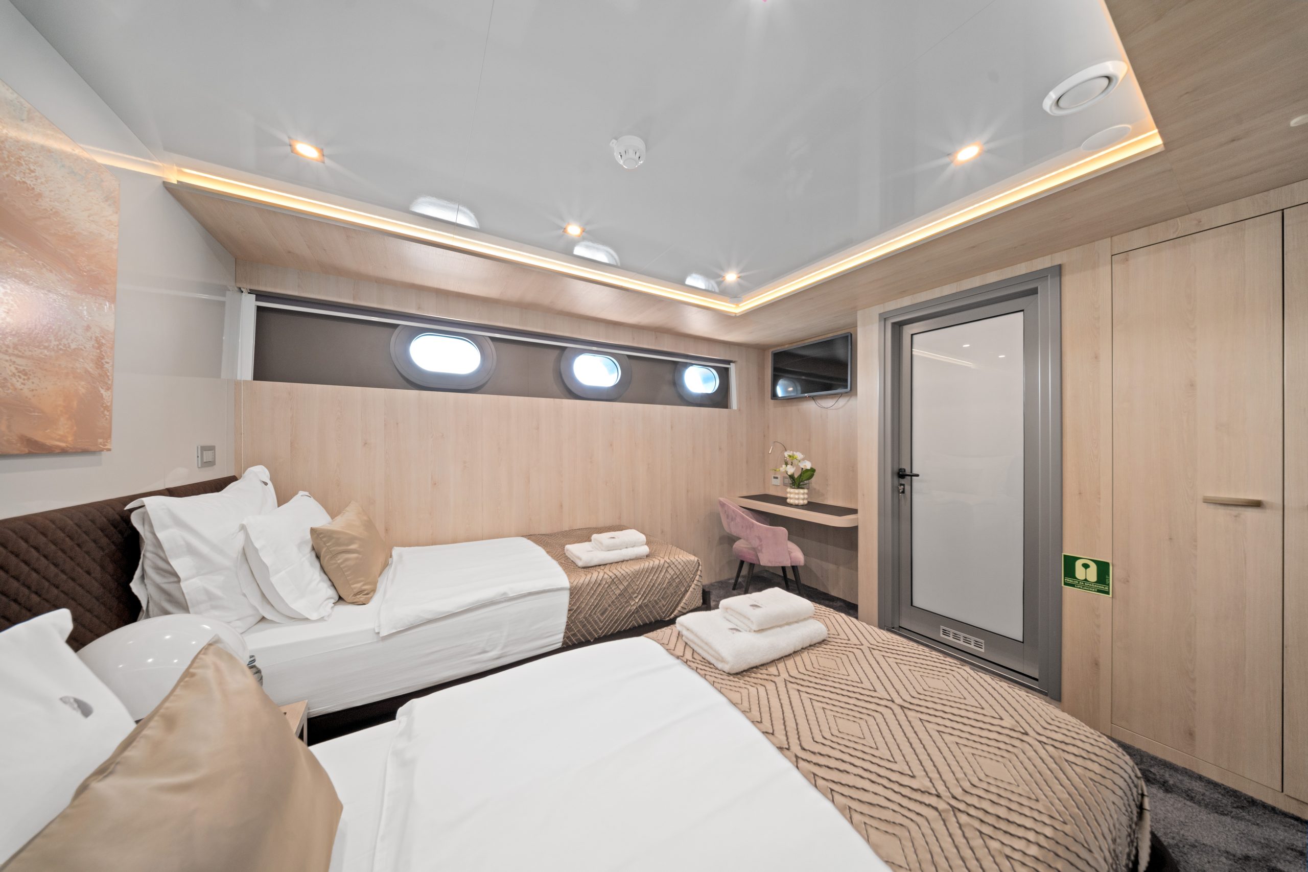 DALMATINO Convertible stateroom - Lower deck
