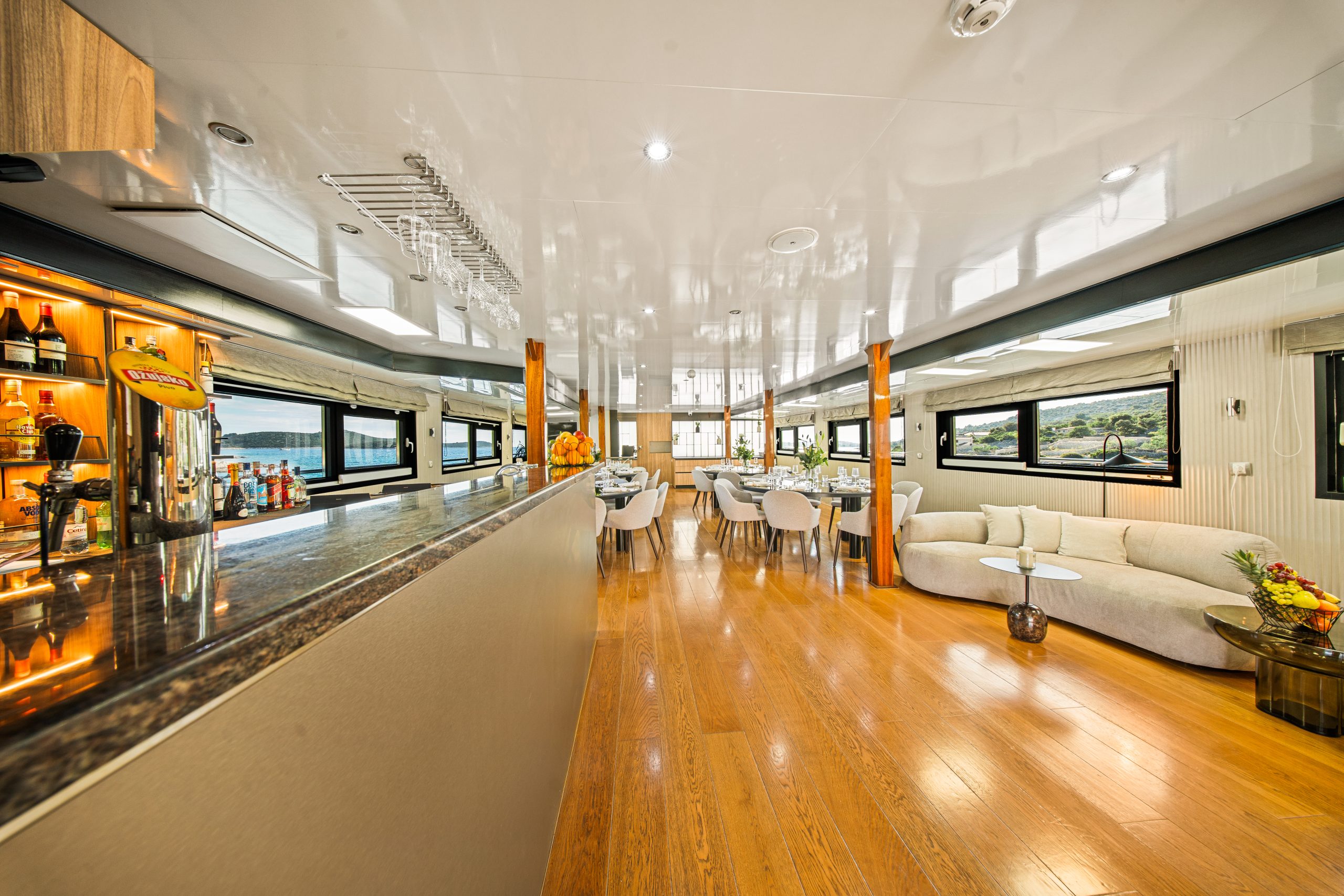 Yacht interior image