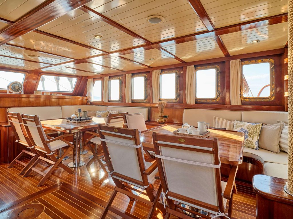 Yacht interior image