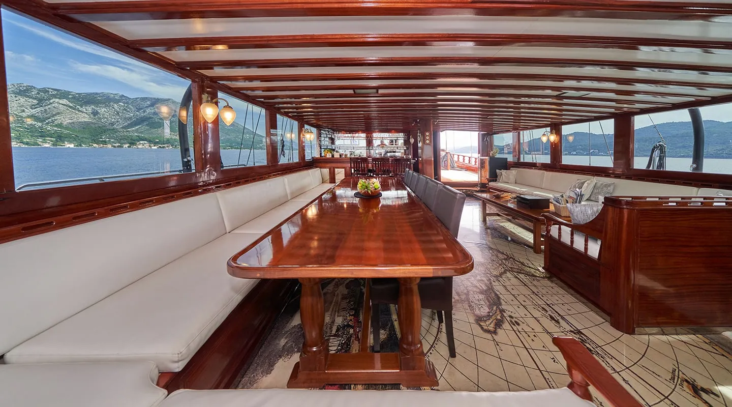 Yacht interior image
