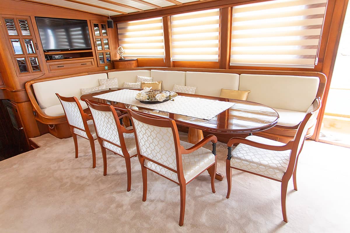 Yacht interior image