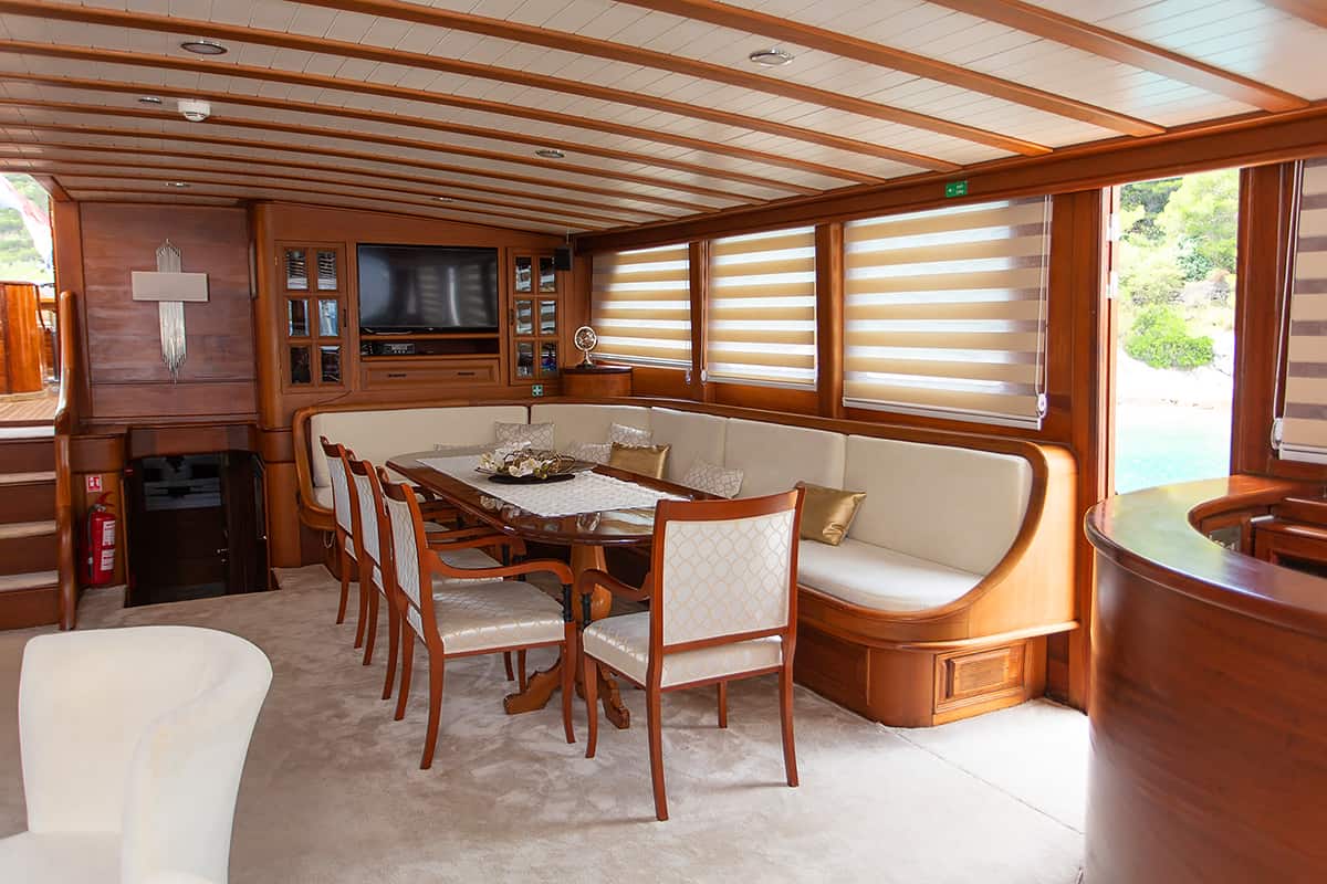 Yacht interior image