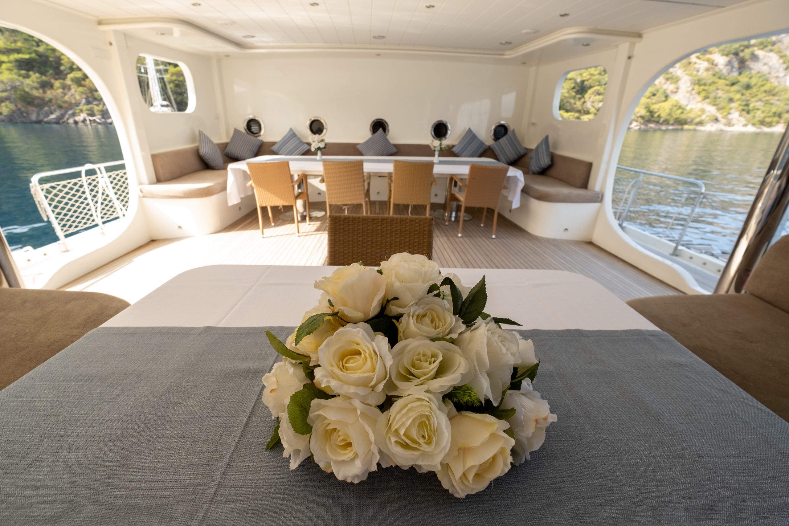 Yacht interior image