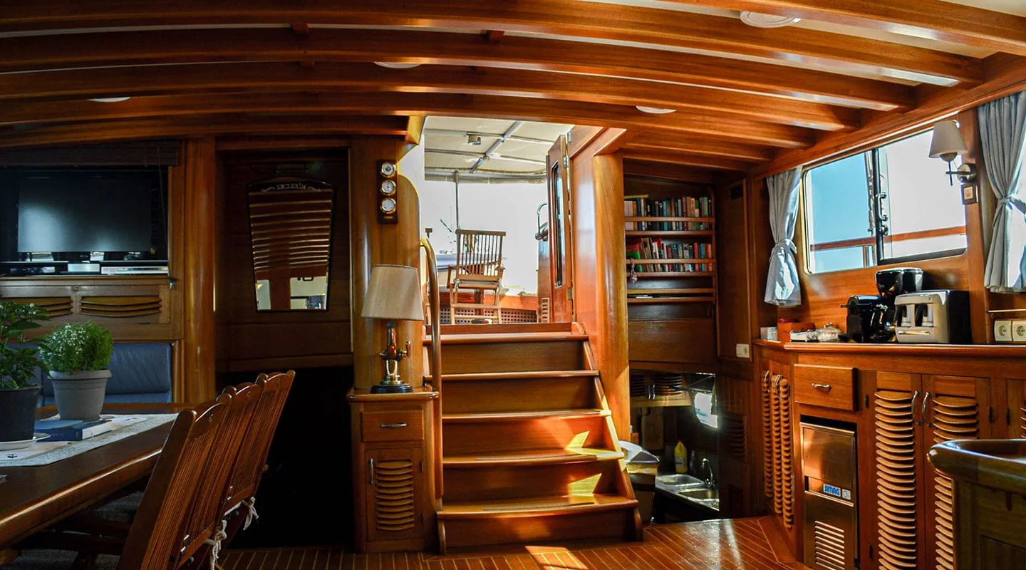 Yacht interior image