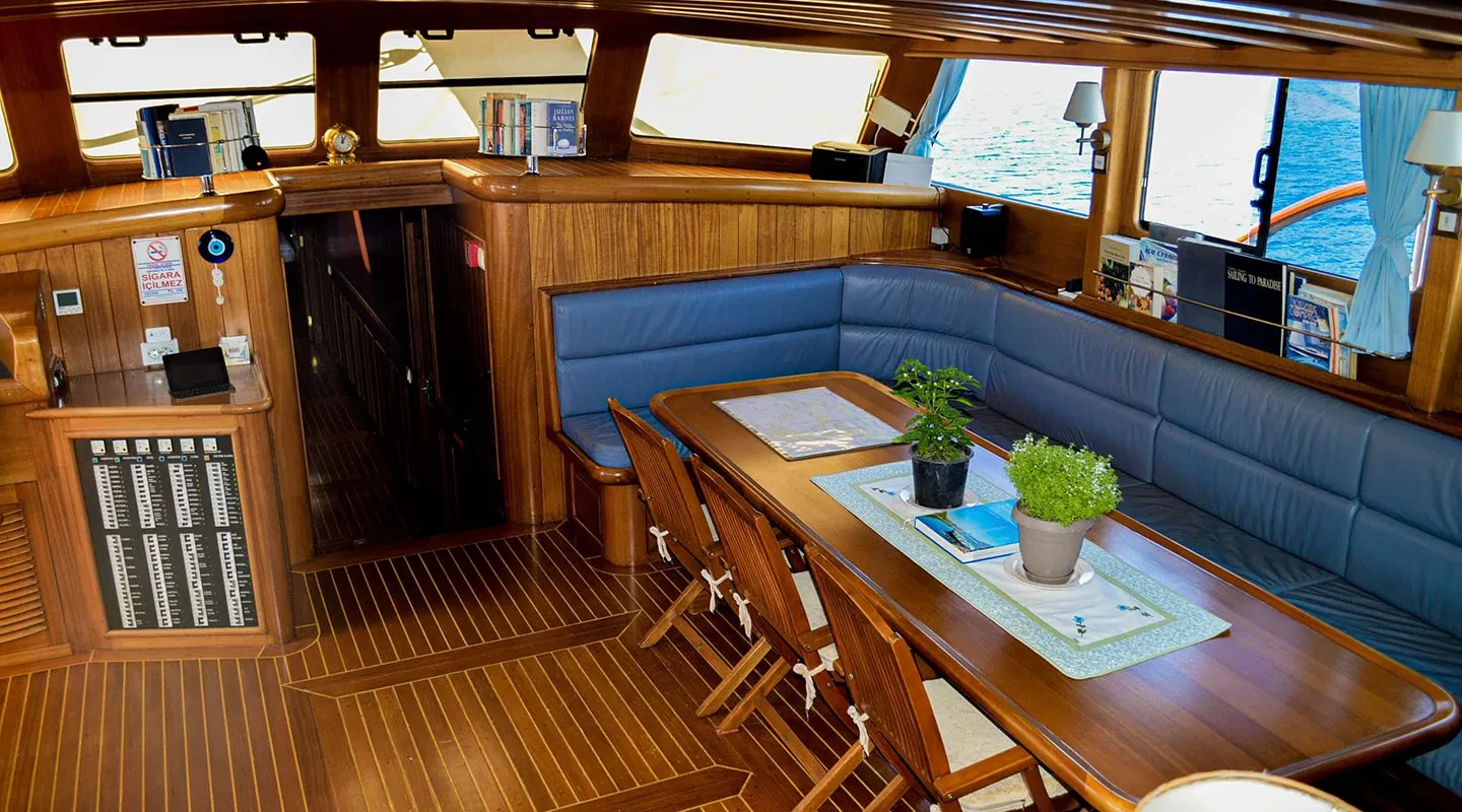 Yacht interior image