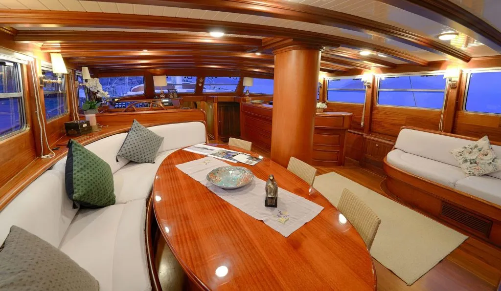 Yacht interior image