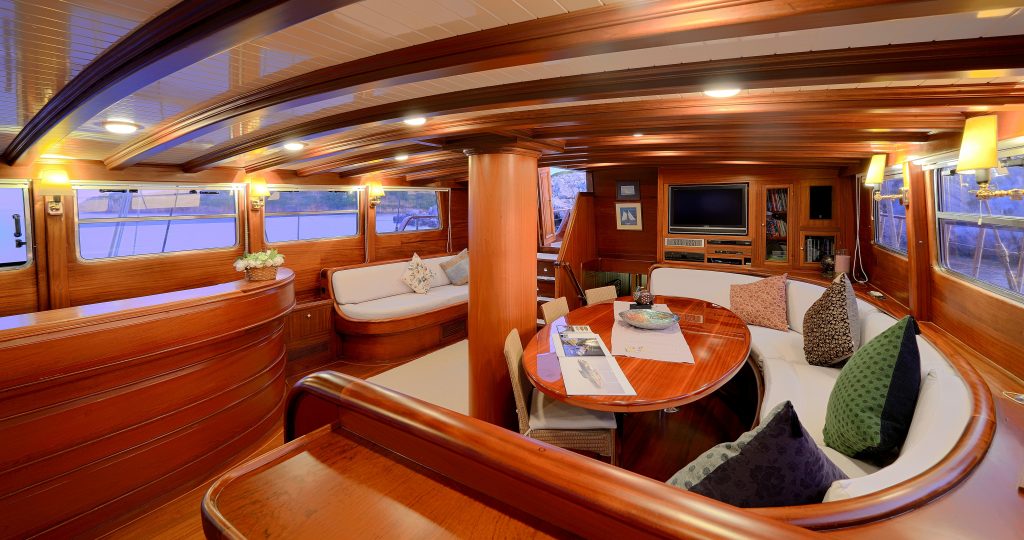 Yacht interior image