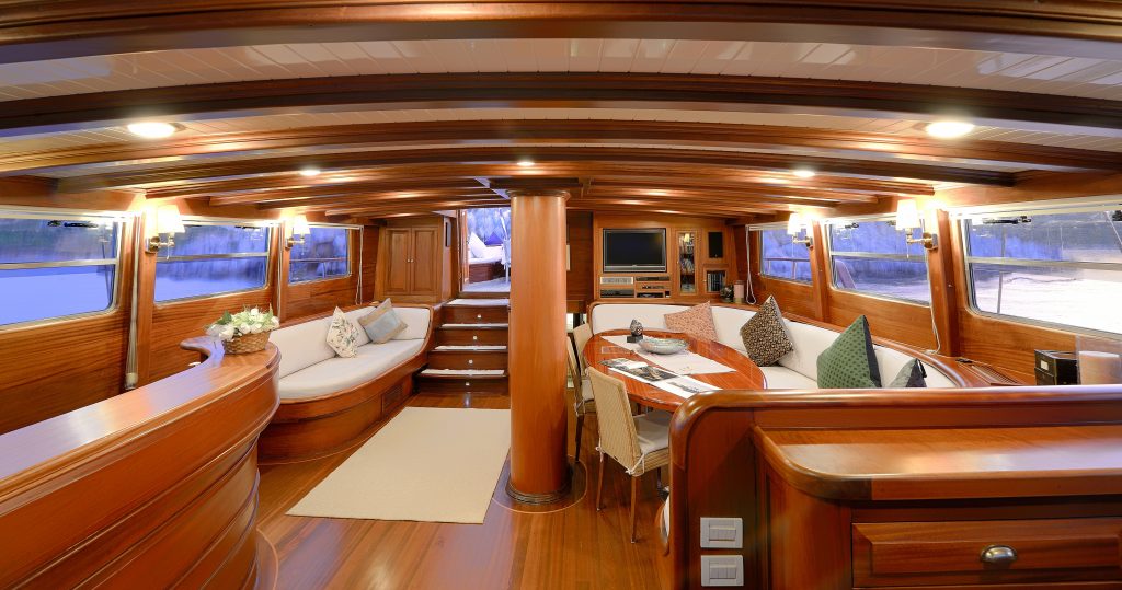 Yacht interior image