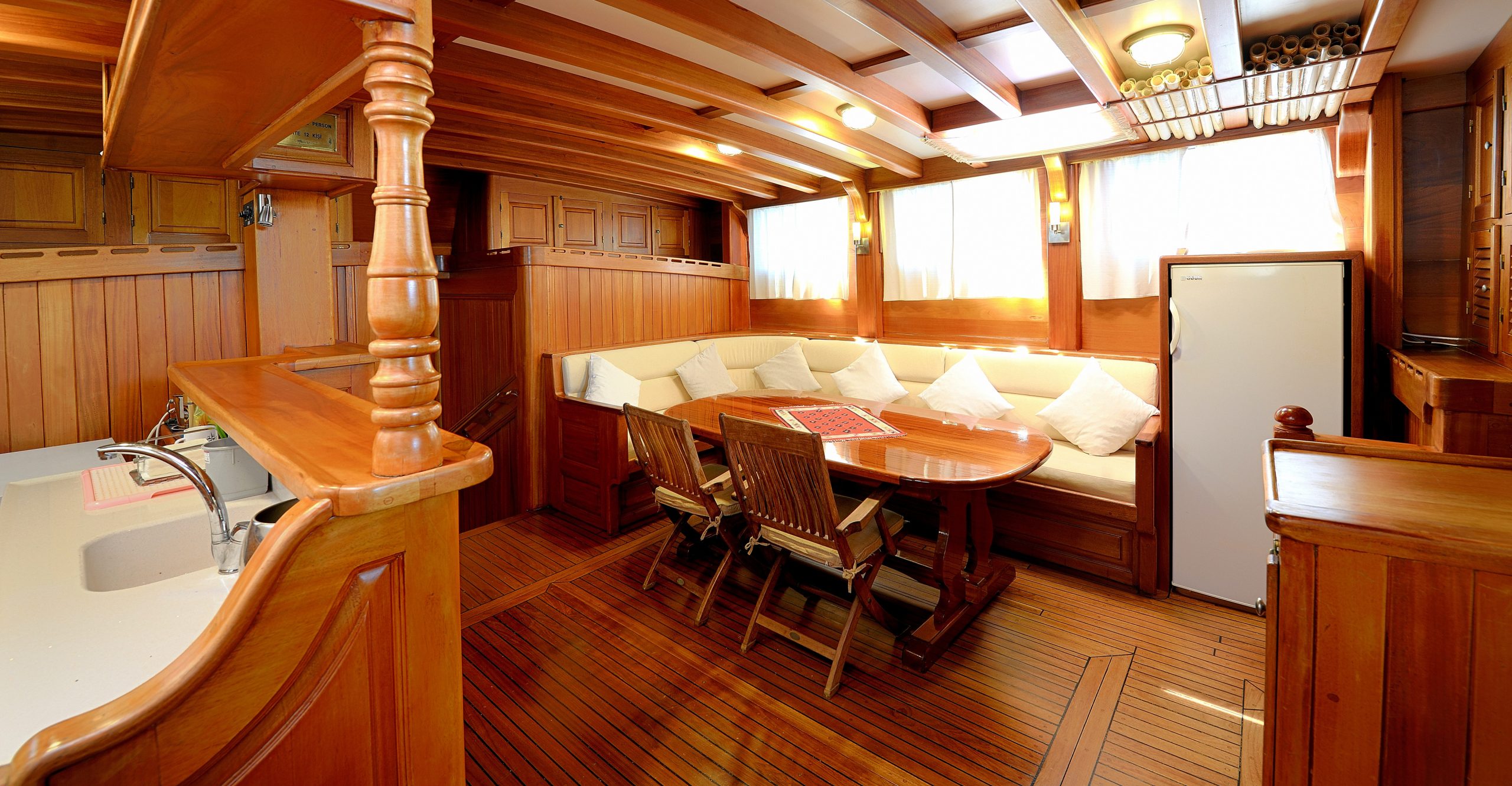 Yacht interior image