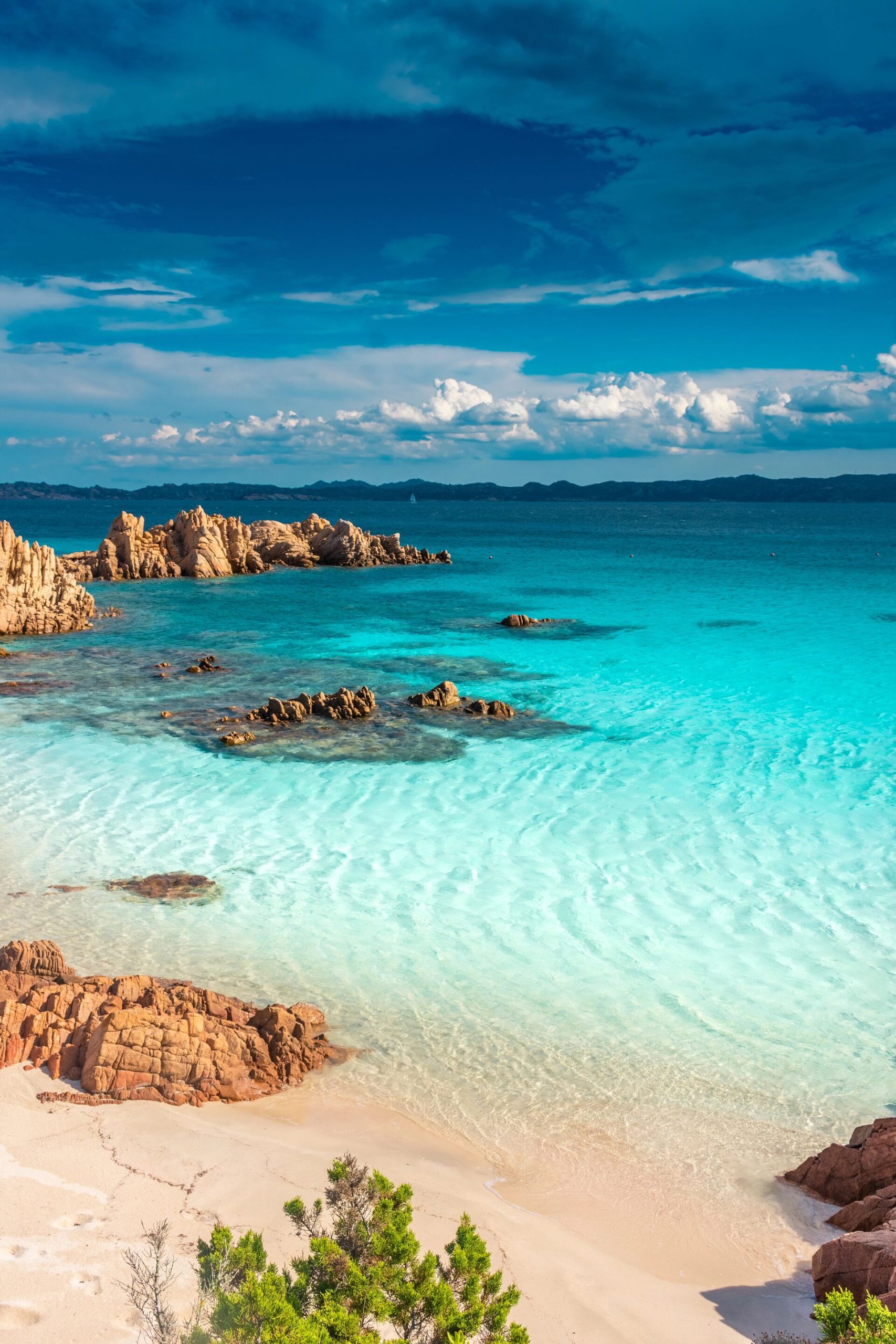 La Maddalena beach, Sardinia