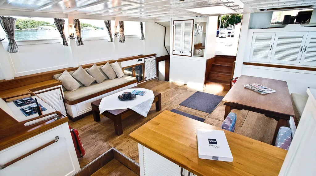 Yacht interior image