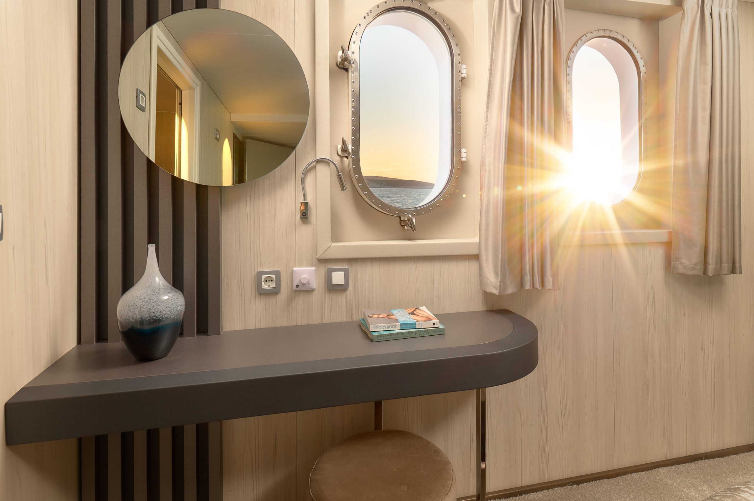 Yacht interior image