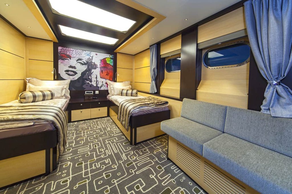 Yacht interior image