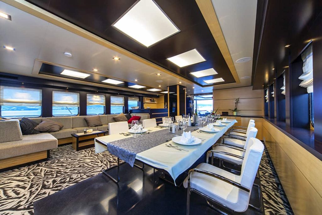 Yacht interior image