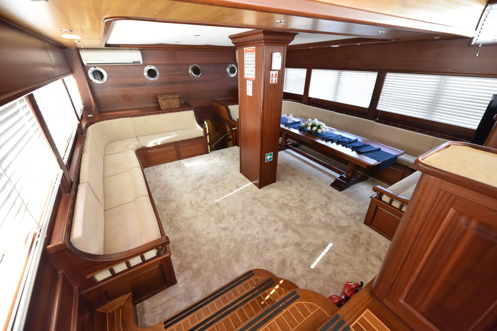 Yacht interior image