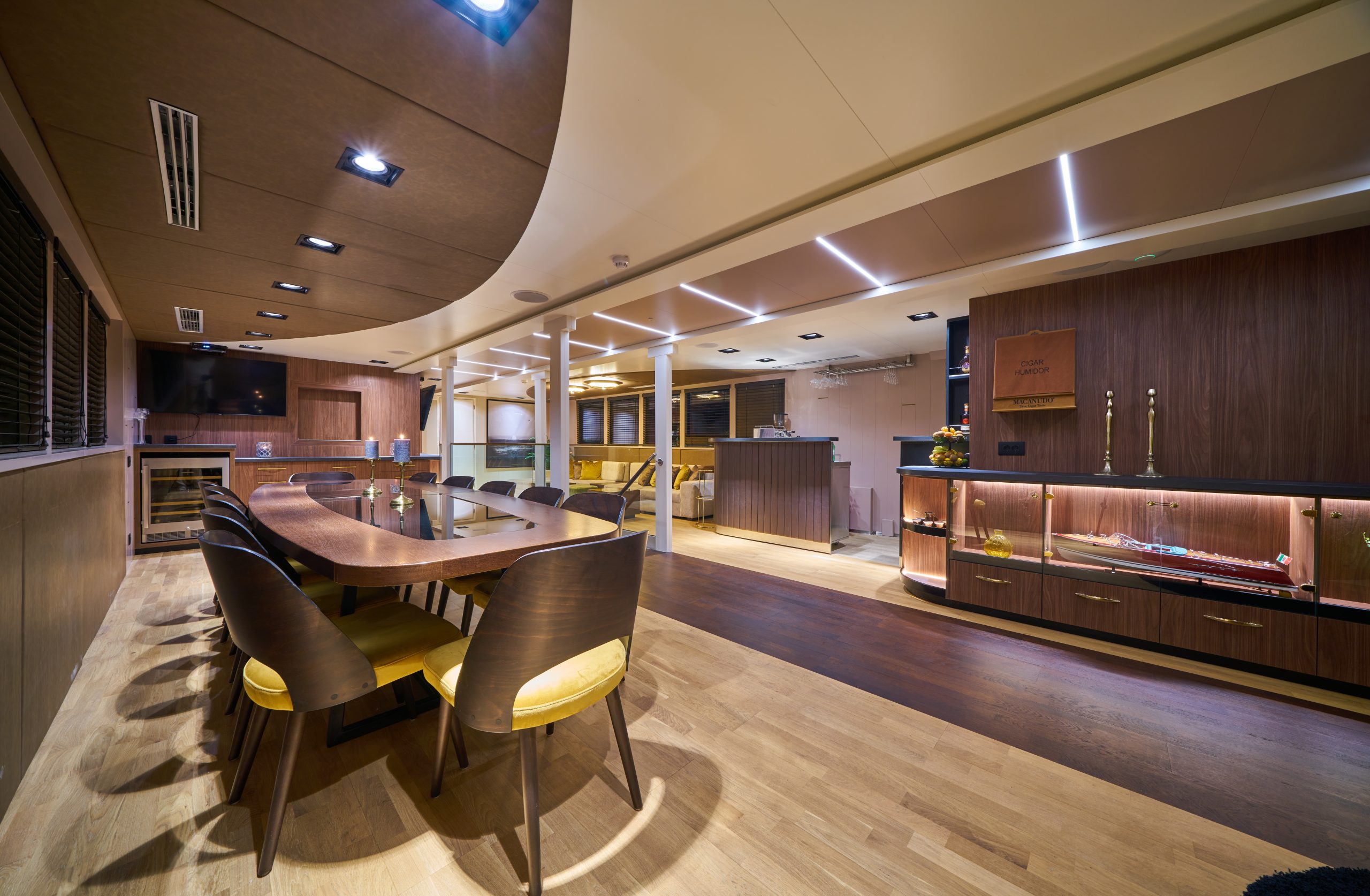 Yacht interior image