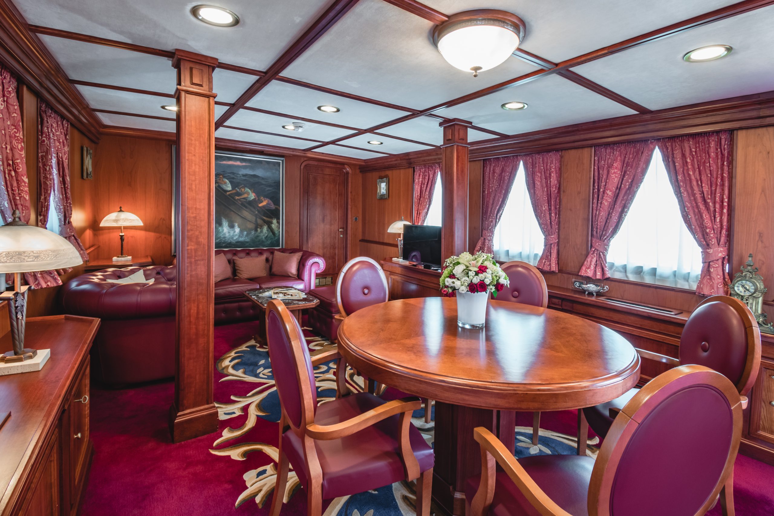Yacht interior image