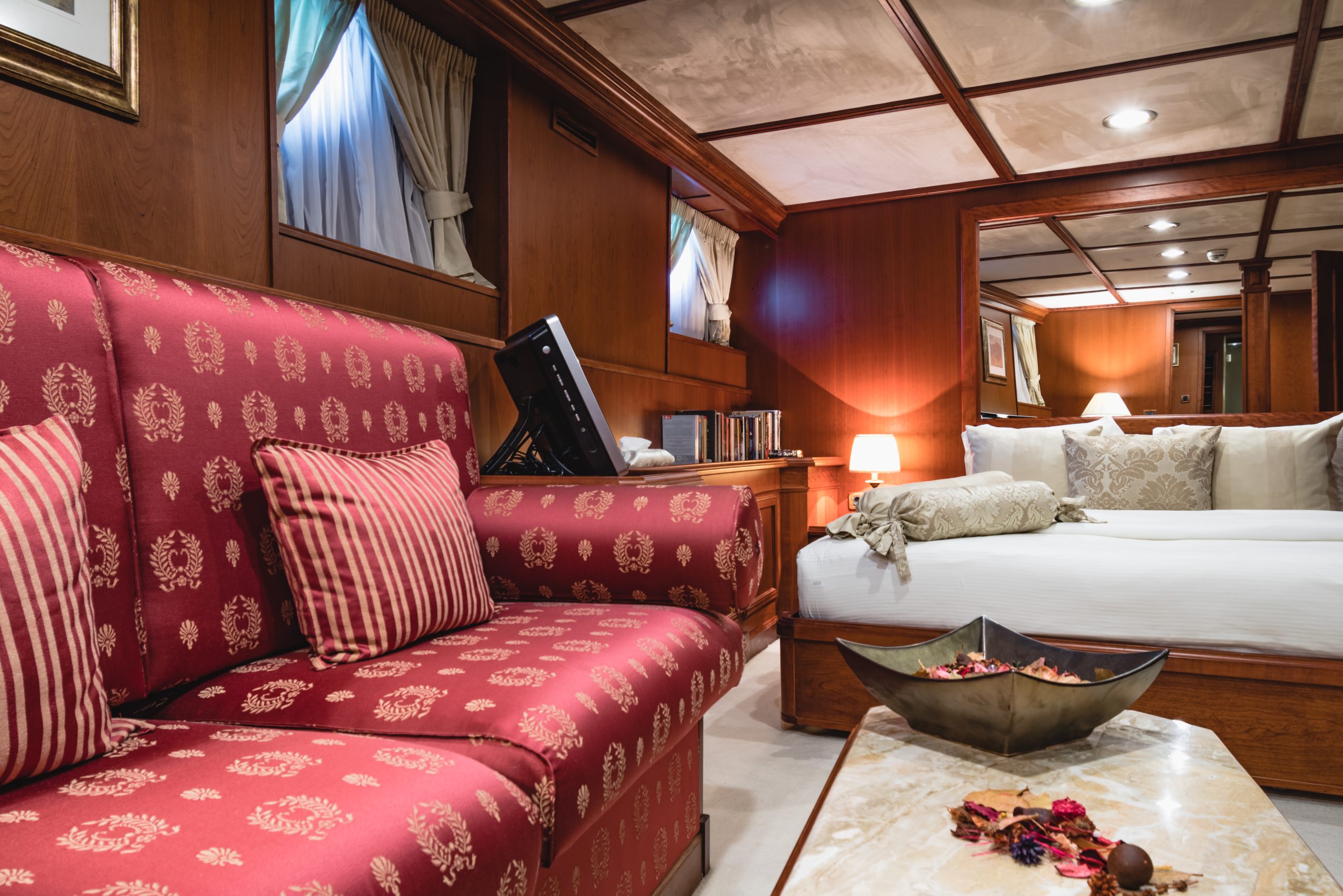 Yacht interior image