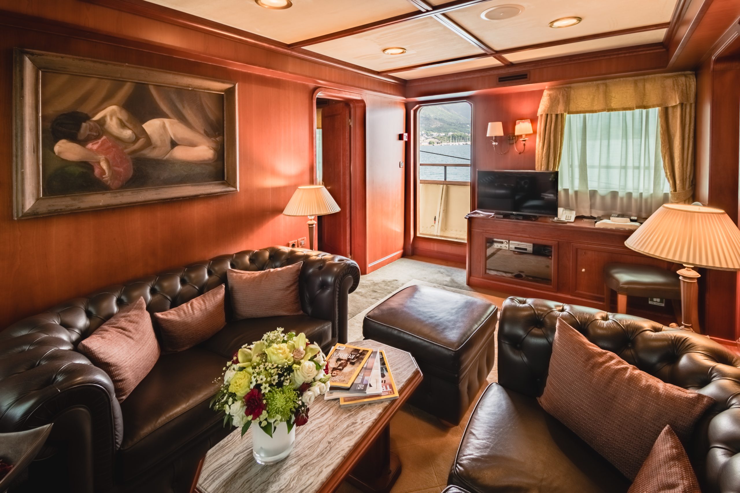 Yacht interior image