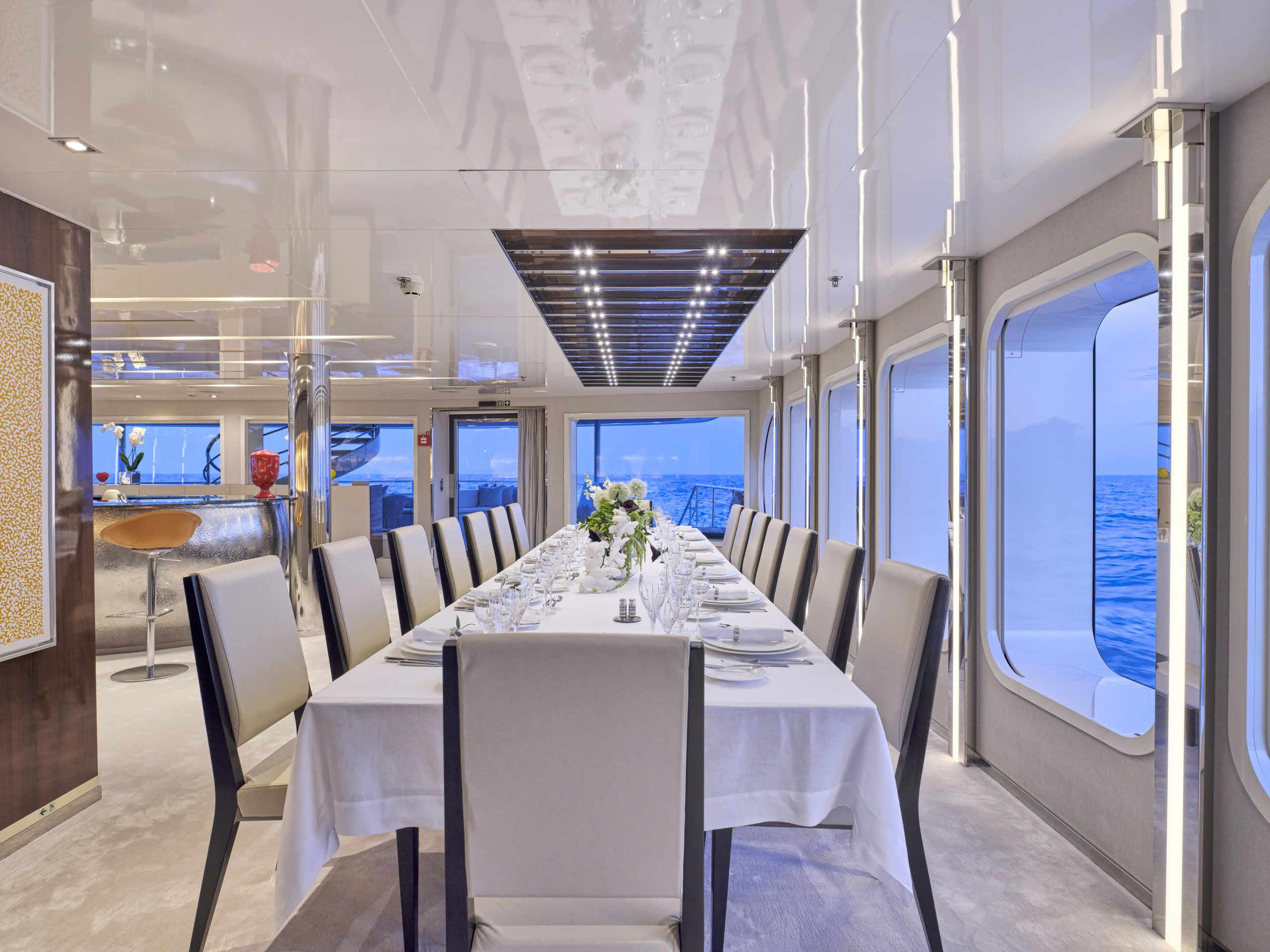 Yacht interior image