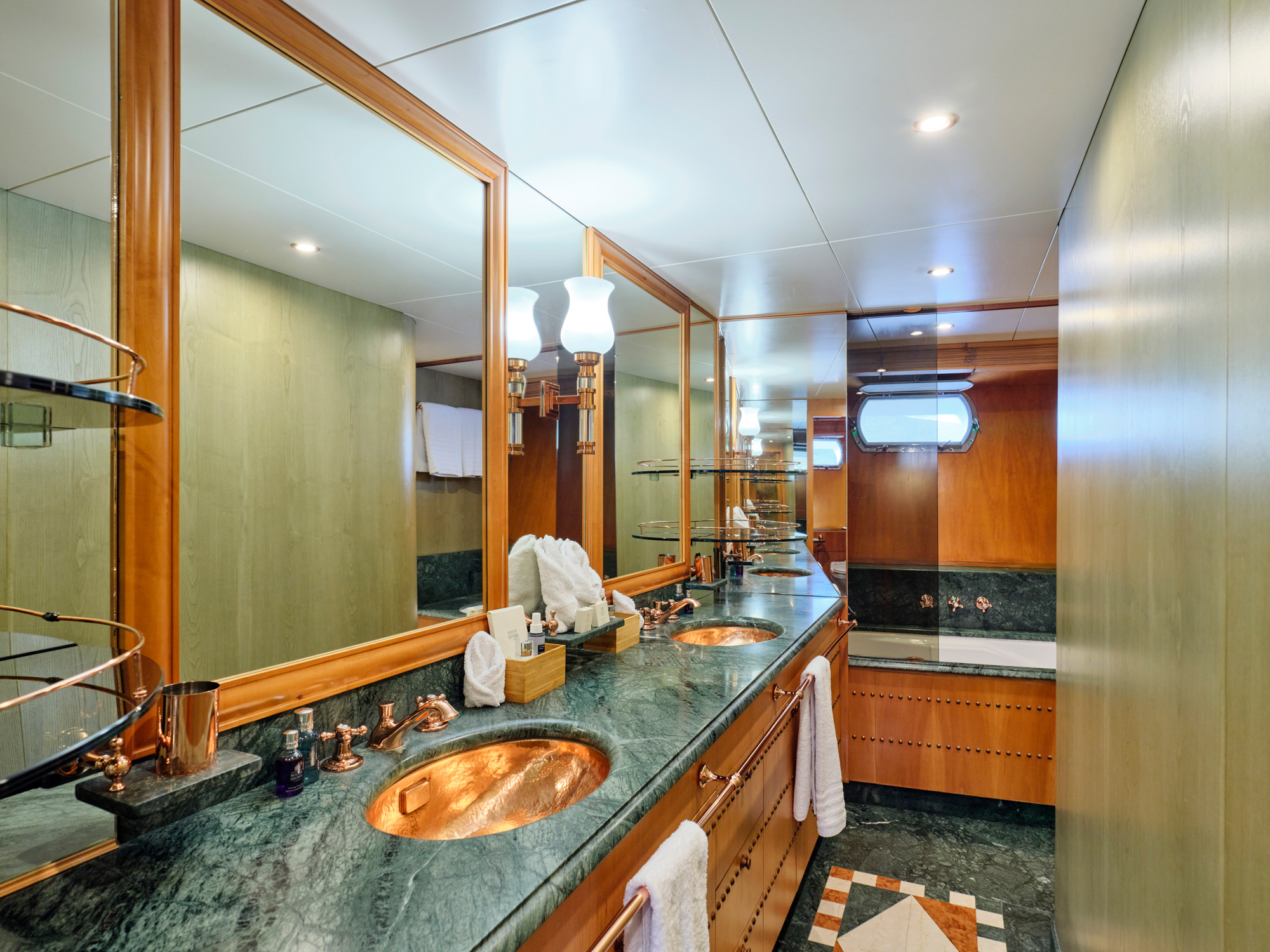 Yacht interior image