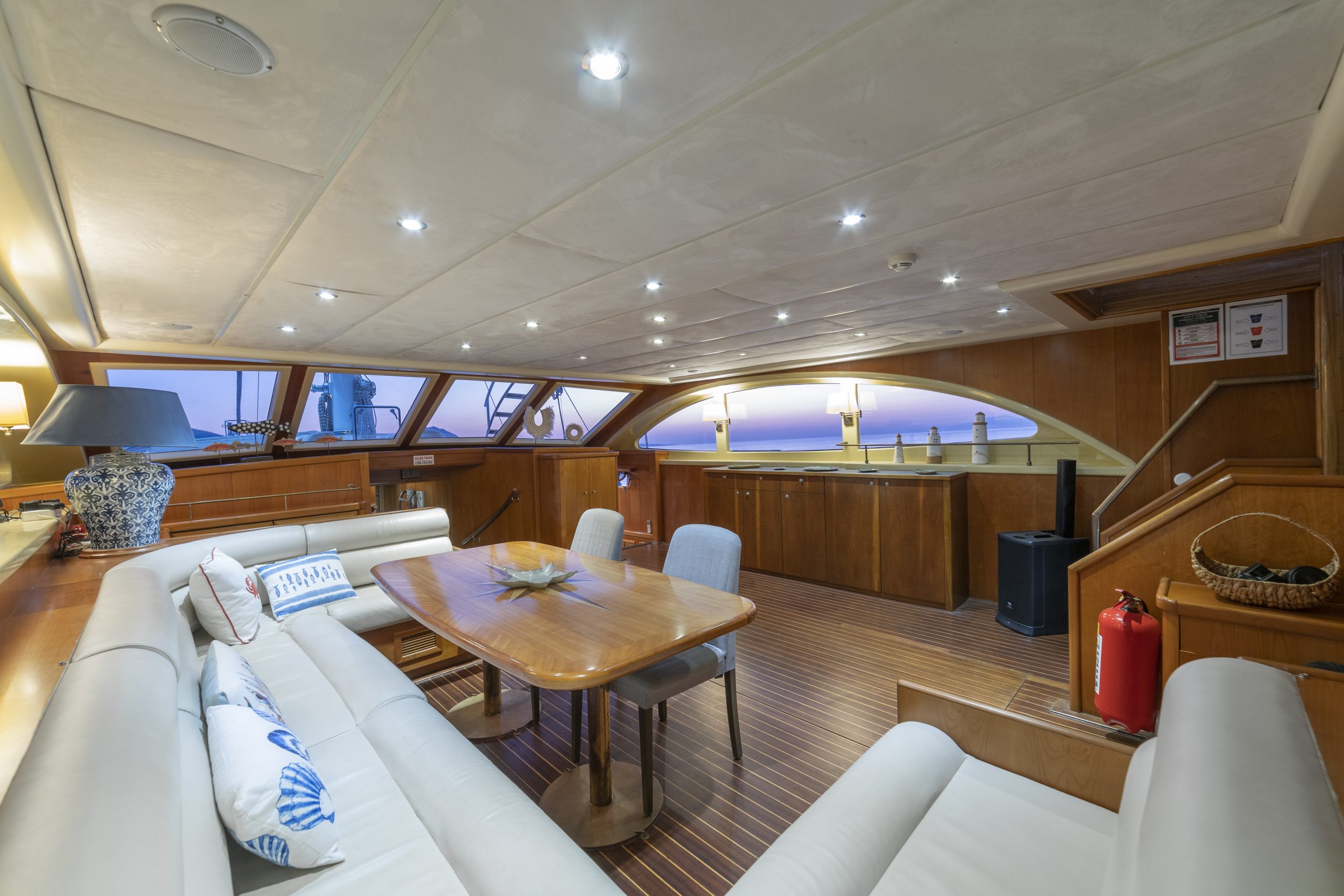 Yacht interior image