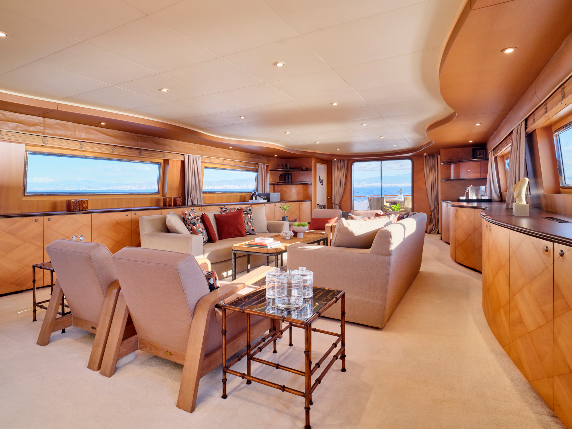 Yacht interior image