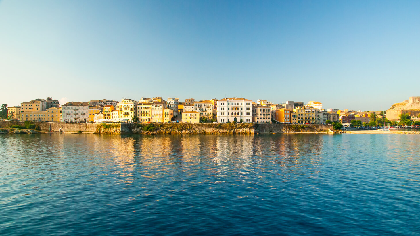 Corfu town