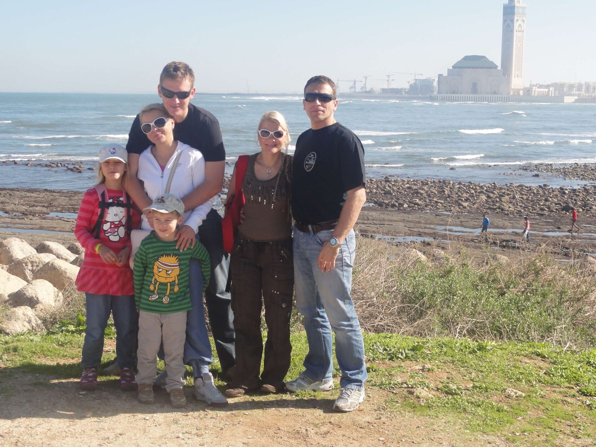 Family picture in Marocco