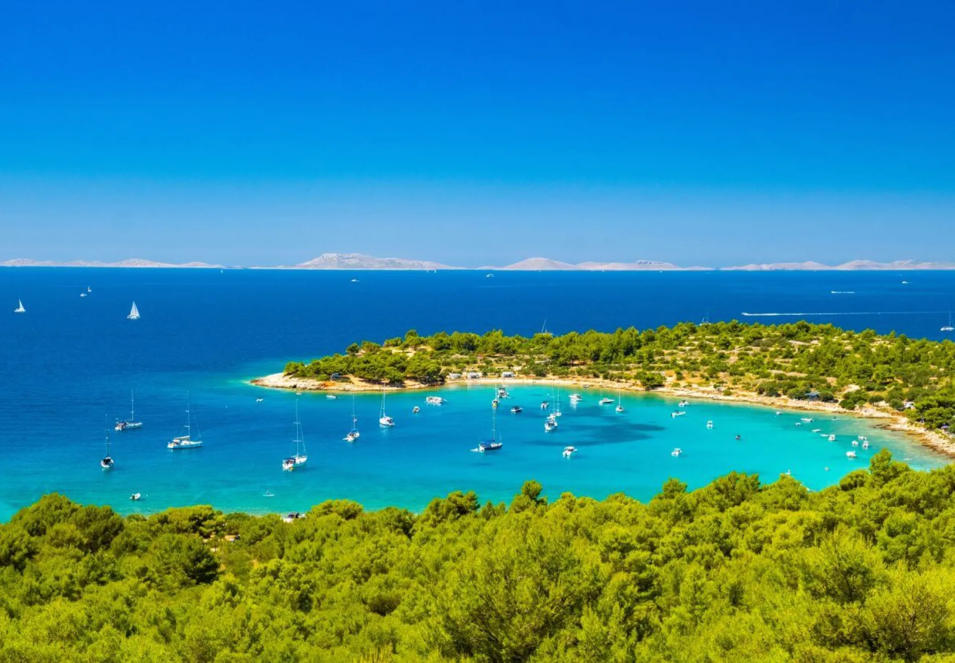 Beaches on Murter in Croatia