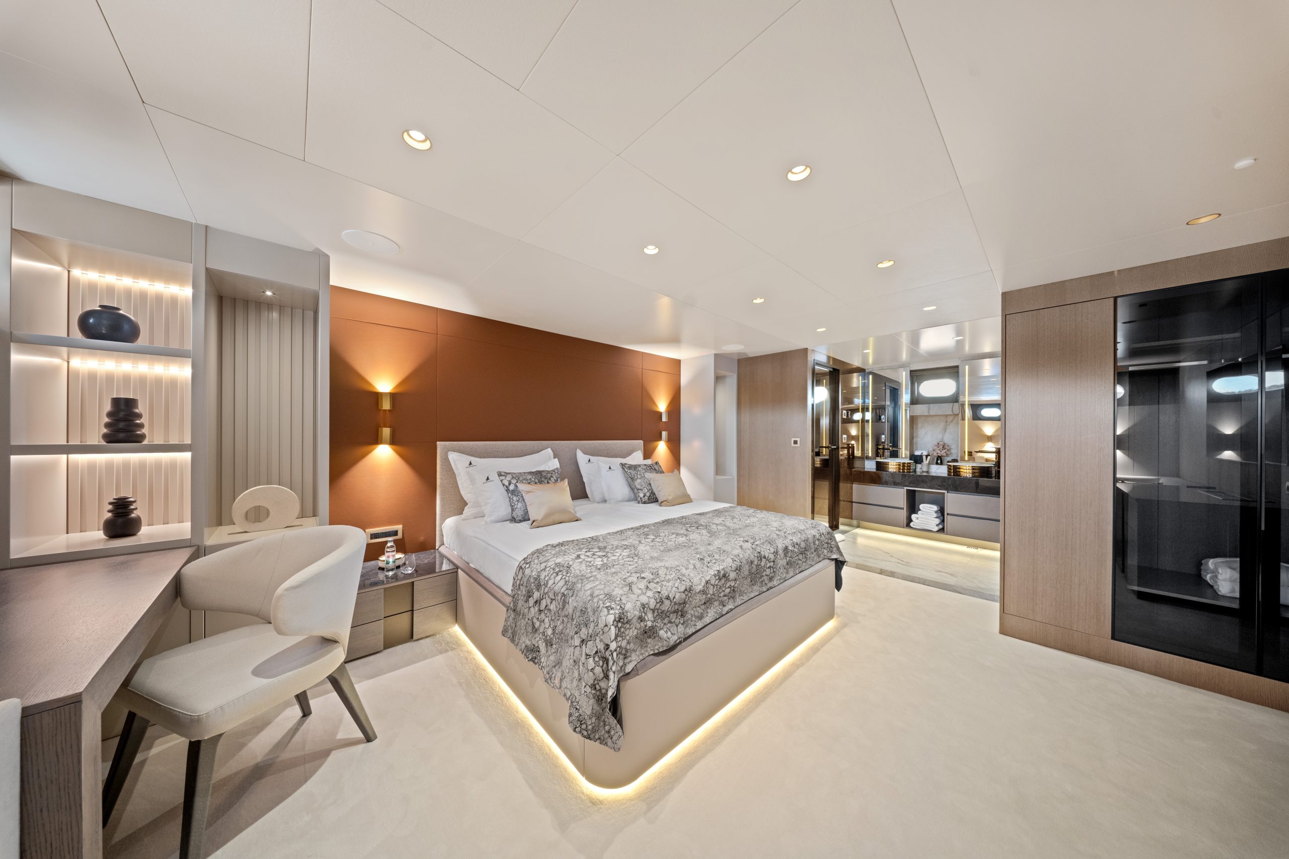 Beautifully designed cabins