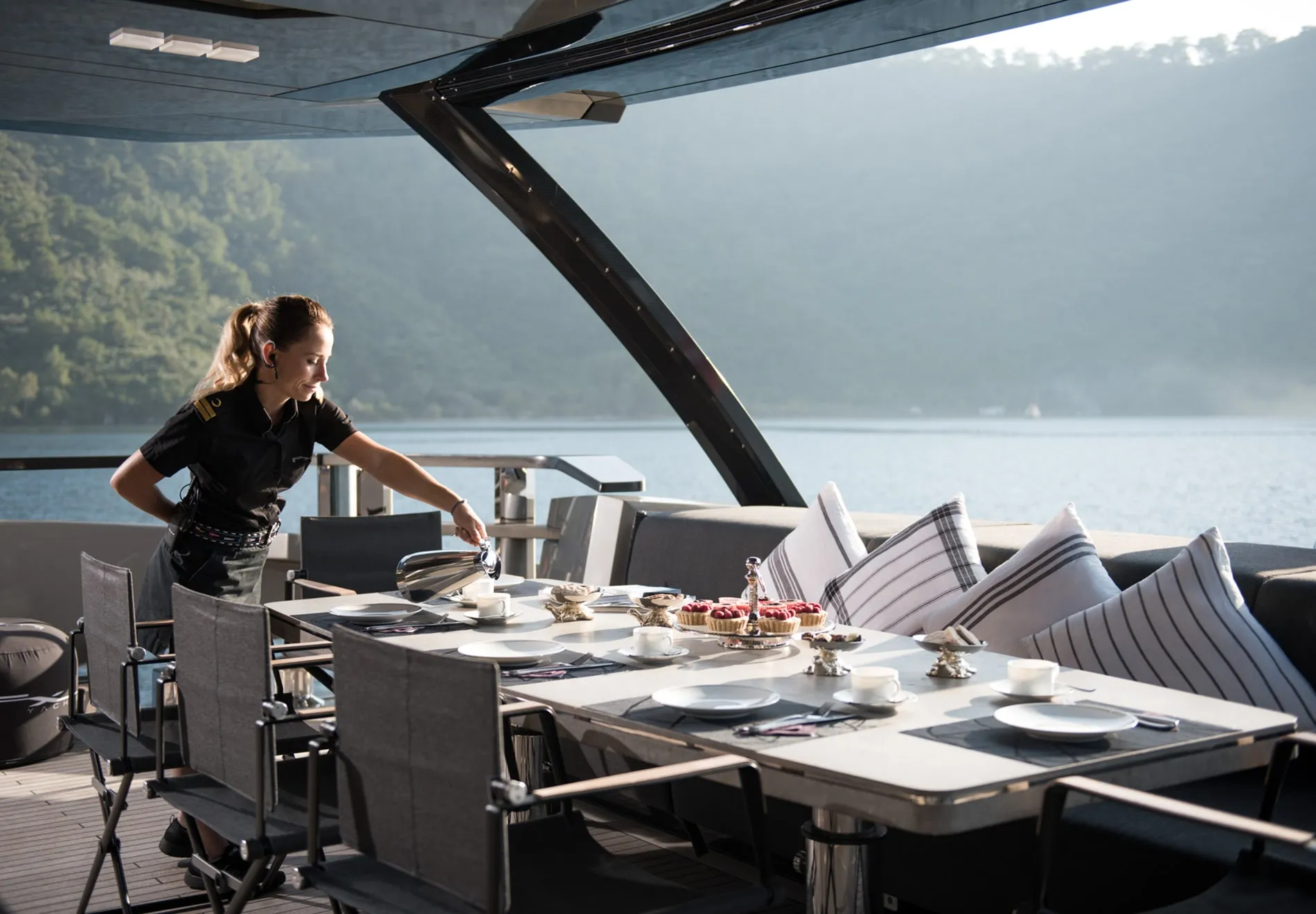 Can you highlight Turkish hospitality's role in yacht charters and travel